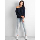 BASIC Feel Good Blouse-RV-BZ-4691.37P-navy blue | Shoptok.si