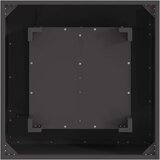  Ognjište Kvadratno Crno 60x60x30 cm Čelik | shoptok.hr