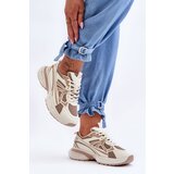 Kesi Women's sports lace-up shoes Beige Emare | shoptok.hr