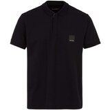 Emporio Armani Lounge Quarter Zip Polo Shirt Black Crna | shoptok.hr