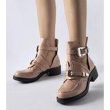 Gemre Pink ankle boots with cut-outs Sperone | ePonuda.com