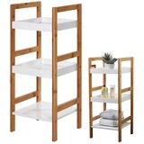 Vilde 569096 -Kupatilska polica na 3 nivoa, bambus 30x30x72 cm u
