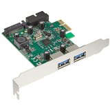 Maiwo USB 3.0 PCI Express kontroler 2-port USB, KC001