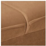 Ropez Smeđa baršunasti sofa 138 cm Juli – | shoptok.hr