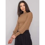 RUE PARIS Blouse-RV-BZ-5223.15-light brown Cene
