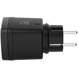 Deltaco SMART HOME vtičnica za str VANJSKA, WiFi 2,4GHz, IP44, 1xCEE 7/3, 13A, časovnik, 220-240V, ČRNA | Shoptok.si