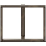  Noge za blagovaonski stol T-oblika 2 kom Crne 90x35x(72-73) cm Čelik | shoptok.hr