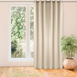 Curtain CARMENA color creamy style classic silver silver metal eyelets braid 150x225 HOMEDE | shoptok.hr
