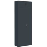 Ormarić za spise antracit 90 x 40 x 240 cm čelični | shoptok.hr