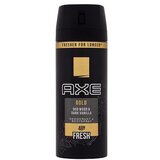 Axe Gold Oud Wood & Dark Vanilla dezodorans u spreju bez aluminija 150 ml za muškarce Cijene