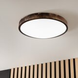  LED plafonsko svetlo OAK SMOKY SLIM LED/36W/230V 4000K prečnik 47 cm hrast/tamno braon | Eponuda.com