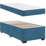  Konstrukcija postelje Temno modra 100 x 200 cm Žamet, (5000069886) | Shoptok.si