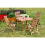 Gardenson Vrtna Miza Paraiba, 110x75x110cm, Masivno | Shoptok.si