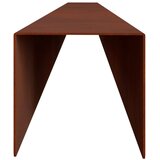 Profil za rubove vrta 10 kom. 100 x 5 x 5 cm Otporni čelik Rđa - Otporni čelik 100 x 5 x 5 cm 10 | shoptok.hr