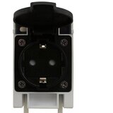 Nordlux LED svetlo za kupatilsko ogledalo sa utičnicom LED/15W/230V IP44 68,4cm crna | Eponuda.com