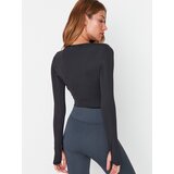 Trendyol ženski top TWOAW22BZ0481, Antracit / Siva | Eponuda.com