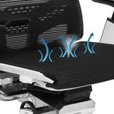 MID.YOU Vrtljivi Stol Genidia Smart White, Bela, Črna | Shoptok.si