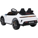  Licencirani auto na akumulator Porsche Taycan Turbo S - dvosjed - bijeli | Shoptok.si