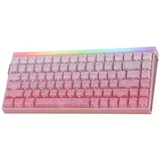 HERO84 HE PINK+Gradient+Contour Dragon King RGB gasket keyboard