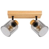  Brilagi - Spot svetiljka HYGGE 2xE14/15W/230V drvo/dimljeno | Eponuda.com