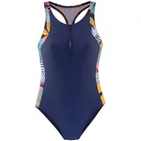 LASCANA ACTIVE Sportski kupaći kostim mornarsko plava / pastelno ljubičasta / narančasta