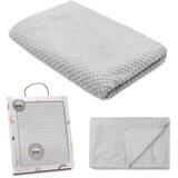 Interbaby dekica Popocorn 80x110 siva | shoptok.hr