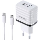 Kućni punjač KONFULON Joko C32D+DC15 PD 20W sa kablom Type-C na Type-C | ePonuda.com