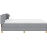  s opruga kutije Svjetlosiva 140 x 190 cm tkanina | shoptok.hr