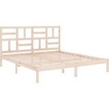  Okvir za krevet od masivnog drva 180 x 200 cm 6FT veliki bračni | shoptok.hr