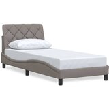  Okvir za krevet bez madraca smeđesivi 80x200cm od tkanine | Eponuda.com