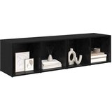 Set TV komoda Zidne 2 pcs Crni hrast 37 x 35 x 72 cm | Eponuda.com