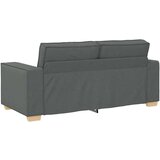 vidaXL Dvosed Temno siv 140 cm blago | Shoptok.si