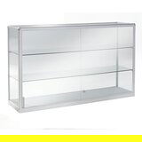 eurokraft pro Vitrina, polvisoka izvedba, širina 1000 mm, 2 drsnih vrat | Shoptok.si