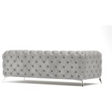 Ropez Svijetlo siva baršunasti sofa 225 cm Chelsea – | shoptok.hr