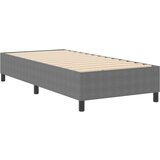 vidaXL Svjetlosiva Drvo i metal 100 x 200 cm Izdržljivo Cijene