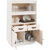  Visoka komoda bijela 67 x 40 x 108 5 cm od masivne borovine | shoptok.hr