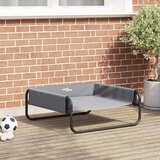  Krevet za psa Svijetlo siva 70 x 70 x 28,5 cm Čelik | shoptok.hr