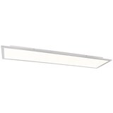 QAZQA Stropna svetilka bela 120 cm z LED - Liv Cene