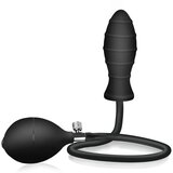 SuperLove Fill Me Up Inflatable Anal Plug Black | Shoptok.si
