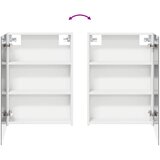  Kupaonski ormar s ogledalom s policom Bijelo 50 x 14,5 x 70 cm | shoptok.hr
