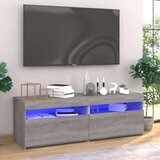 TV ormarići 2 kom s LED svjetlima boja hrasta sonome 60x35x40cm | shoptok.hr