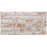  Zidne panele 10 pcs Crvena i bijela 100 x 50 cm EPS pjena | shoptok.hr