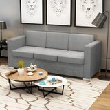  Trosjed od tkanine svjetlosivi | shoptok.hr