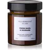Vila Hermanos Apothecary Fresh Basil & Rhubarb mirisna svijeća 140 g | shoptok.hr