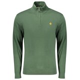 Timberland muški pulover s polovičnim zatvaračem zeleni Cijene