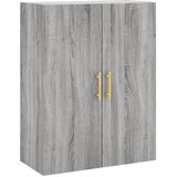  Visoka komoda siva sonome 69,5x34x180 cm od konstruiranog drva | shoptok.hr