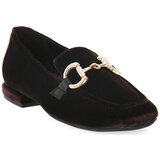 S.piero Mokasini BROWN HEEL SQUARED Kostanjeva Cene