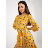 LAKERTA Dress-LK-SK-507601.32P-dark yellow | shoptok.hr