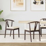  Stolac za blagovanje 2 pcs Svijetlosmeđa i svijetla | shoptok.hr