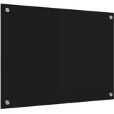  Kuhinjski zid Crna 70 x 50 cm Staklo otporno na udarce | Eponuda.com